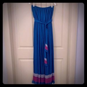 Strapless Empire Maxi Dress (M)